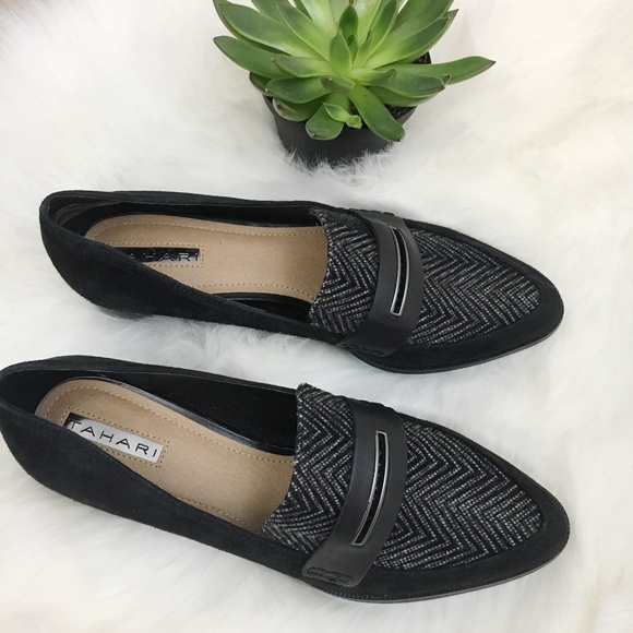 Tahari Shoes - TAHARI Lorna snake embossed penny loafer 8.5